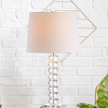 Julia 25.5" Crystal LED Table Lamp - JONATHAN Y